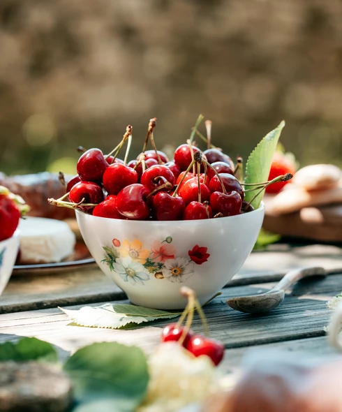 Cerises à savourer  © O'Brien