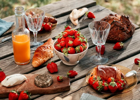 Fraises et brunch  © O'Brien