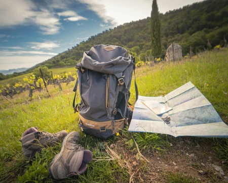 Sac à dos de randonnée  © Planque