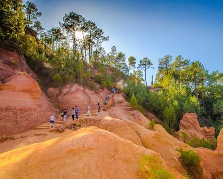 Sentier des ocres à Roussillon  © Kessler