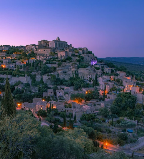 Gordes de nuit  © Hocquel