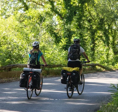 Escapade à vélo sur la Via Rhôna  © Hocquel