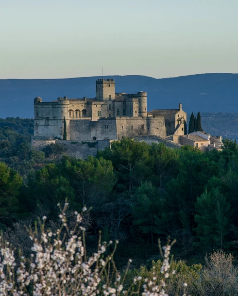 Le villeg du Barroux en Vaucluse  © Château du Barroux