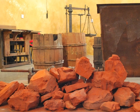 Ocres au musée d'Apt  © Musée d'Apt