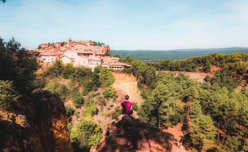 Roussillon, village des ocres  © Lezbroz