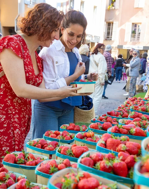 Marché de l'Isle-sur-Sorgue  © Hocquel