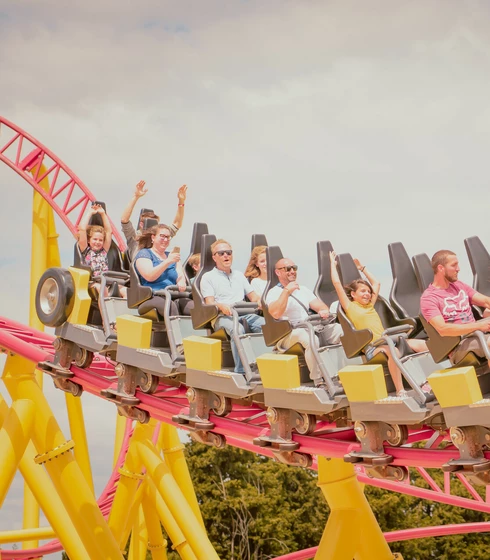 Roller Coaster au Parc Spirou  © Planque